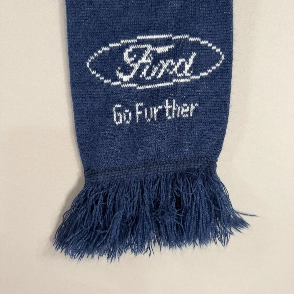 Dallas Cowboys NFL FOOTBALL Logo Blue Ford Winter Scarf Warm